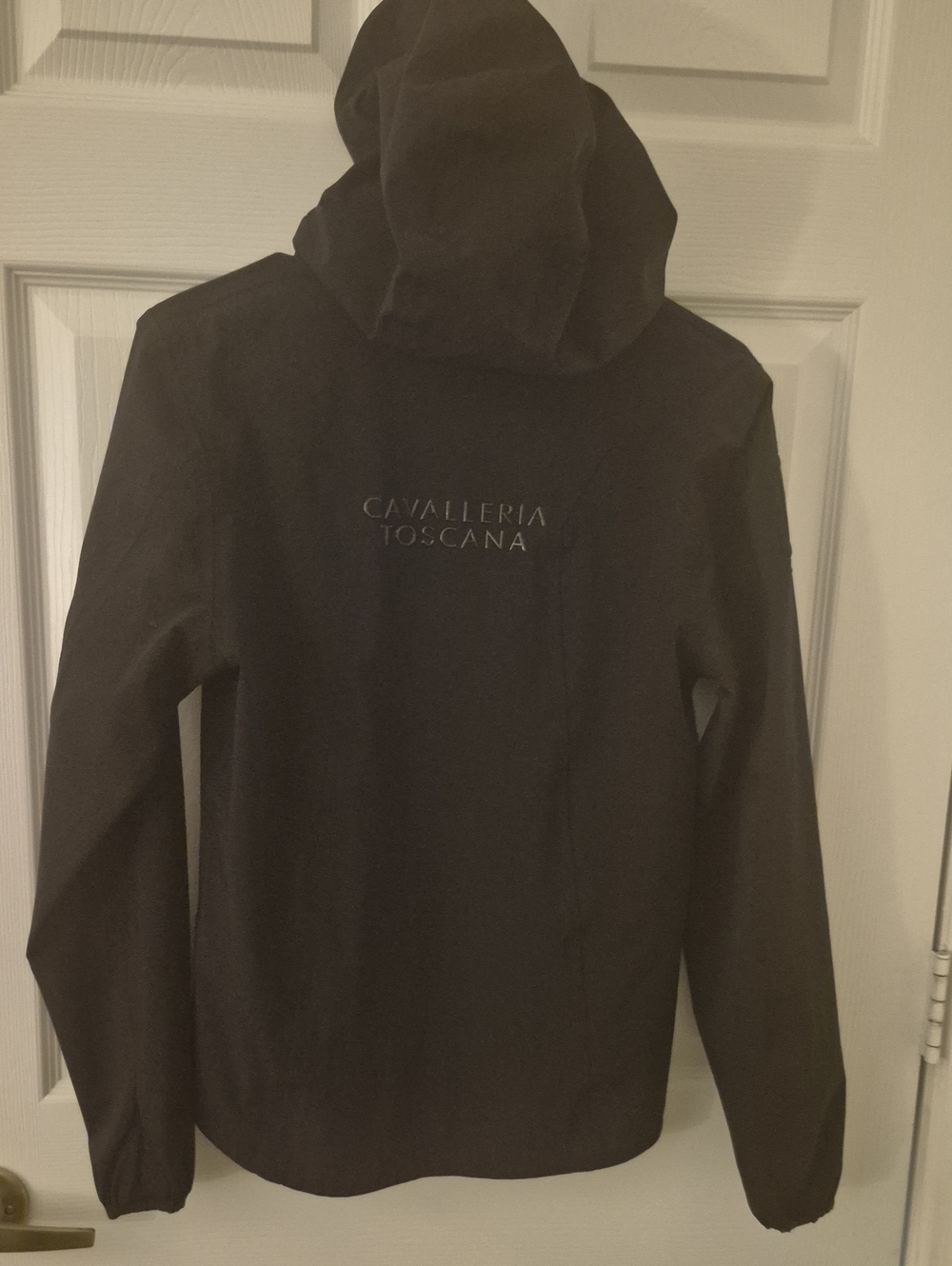 Cavalleria Toscana Women's Black Utility Jacket with Hood